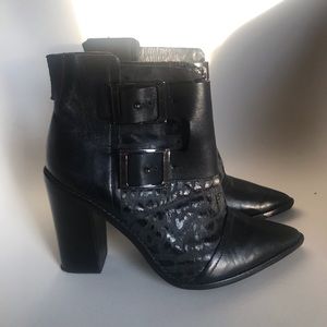 Tibi Leather ankle boots